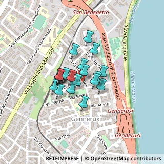 Mappa Via Costantinopoli, 09129 Cagliari CA, Italia (0.15)