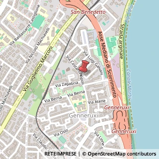 Mappa Via Costantinopoli,  32, 09129 Cagliari, Cagliari (Sardegna)