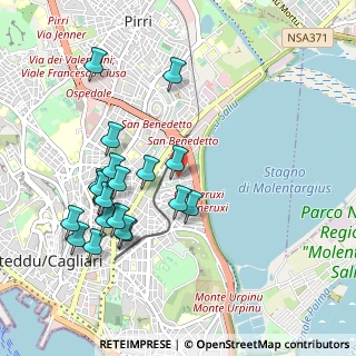 Mappa Via Costantinopoli, 09129 Cagliari CA, Italia (1.116)