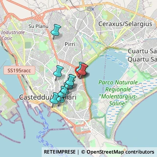 Mappa Via Costantinopoli, 09129 Cagliari CA, Italia (1.26917)