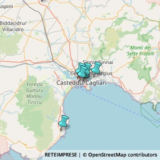 Mappa Sentiero nel Parco di Tuvixeddu, 09122 Cagliari CA, Italia (27.4675)