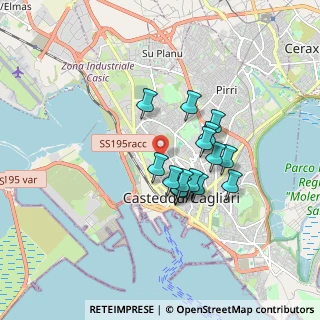 Mappa Sentiero nel Parco di Tuvixeddu, 09122 Cagliari CA, Italia (1.436)