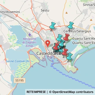 Mappa Via Rio Massari, 09122 Cagliari CA, Italia (2.89643)