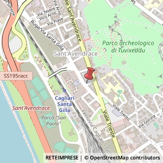 Mappa Via del Coghinas, 8, 09122 Cagliari, Cagliari (Sardegna)