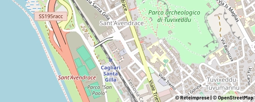 Mappa Cagliari