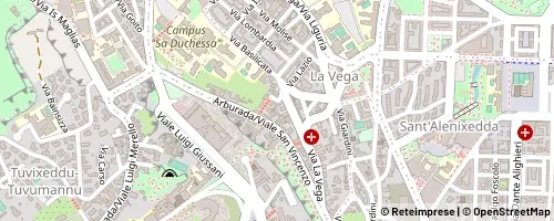 Mappa Cagliari