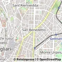 Kaart Cagliari