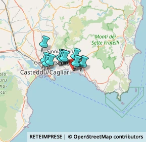 Mappa Via Anglona, 09045 Quartu Sant'Elena CA, Italia (7.43231)