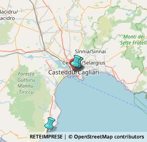 Mappa Via Ospedale, 09123 Cagliari CA, Italia (24.984)
