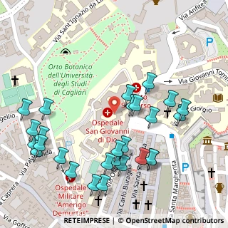 Mappa Via Ospedale, 09123 Cagliari CA, Italia (0.15926)