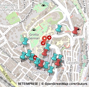 Mappa Via Ospedale, 09123 Cagliari CA, Italia (0.2935)