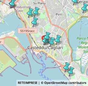 Mappa Via Ospedale, 09123 Cagliari CA, Italia (2.57714)