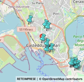 Mappa Via Ospedale, 09123 Cagliari CA, Italia (2.43083)