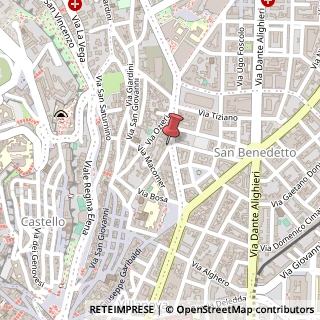 Mappa Via Tempio, 44, 09127 Cagliari, Cagliari (Sardegna)