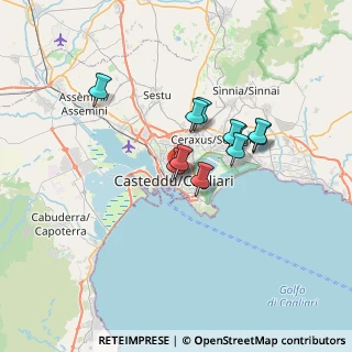 Mappa Piazza dell'Indipendenza, 09124 Cagliari CA, Italia (5.58364)