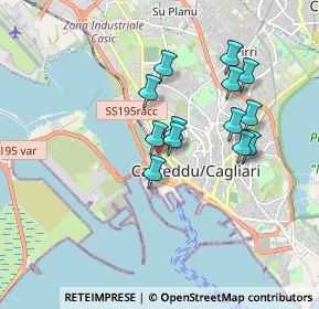 Mappa Via Renzo Frau, 09123 Cagliari CA, Italia (1.63846)