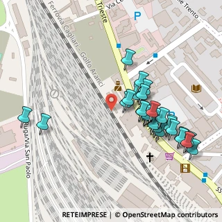 Mappa Via Renzo Frau, 09123 Cagliari CA, Italia (0.12759)