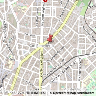 Mappa Via Giuseppe Verdi, 5, 09128 Cagliari, Cagliari (Sardegna)