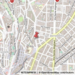 Mappa Via Ottone Bacaredda, 30, 09127 Cagliari, Cagliari (Sardegna)
