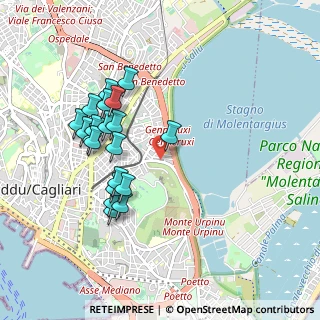 Mappa Via San Giuliano, 09129 Cagliari CA, Italia (0.9955)