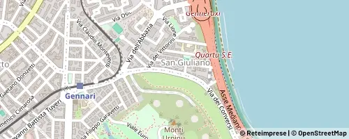 Mappa Cagliari