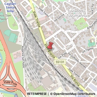 Mappa Viale Trieste, 118, 09123 Cagliari, Cagliari (Sardegna)
