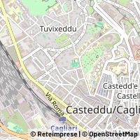 Kaart Cagliari