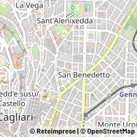 Hartă Cagliari