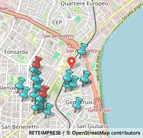 Mappa Via Belgrado, 09129 Cagliari CA, Italia (0.611)