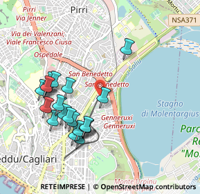 Mappa Via Belgrado, 09129 Cagliari CA, Italia (1.05)