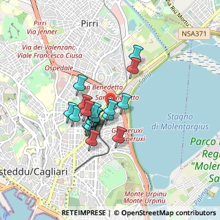 Mappa Via Belgrado, 09129 Cagliari CA, Italia (0.683)