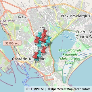 Mappa Via Belgrado, 09129 Cagliari CA, Italia (1.04818)