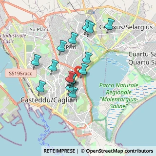 Mappa Via Belgrado, 09129 Cagliari CA, Italia (1.66933)