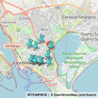 Mappa Via Belgrado, 09129 Cagliari CA, Italia (1.63)