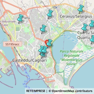 Mappa Via Belgrado, 09129 Cagliari CA, Italia (2.64)