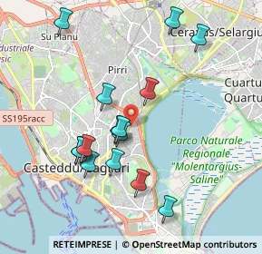 Mappa Via Belgrado, 09129 Cagliari CA, Italia (2.03933)