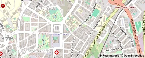 Mappa Cagliari