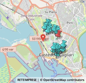 Mappa Via Tirso, 09122 Cagliari CA, Italia (1.4815)