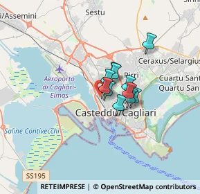 Mappa Via Tirso, 09122 Cagliari CA, Italia (1.93818)