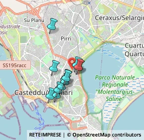 Mappa Via Antonio Spanedda, 09131 Cagliari CA, Italia (1.34833)