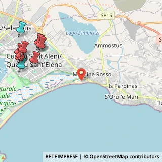 Mappa Via Levante, 09045 Quartu Sant'Elena CA, Italia (3.57462)