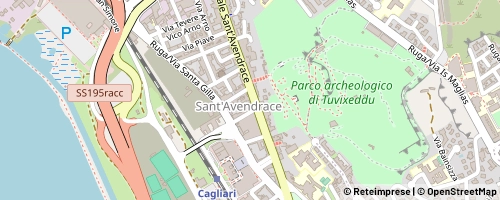 Mappa Cagliari