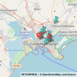 Mappa Via Santa Gilla, 09122 Cagliari CA, Italia (2.00273)
