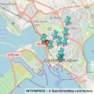 Mappa Via Santa Gilla, 09122 Cagliari CA, Italia (1.40545)