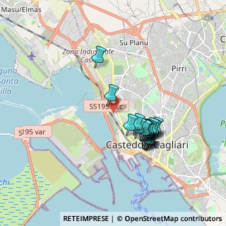 Mappa Via Santa Gilla, 09122 Cagliari CA, Italia (1.7475)