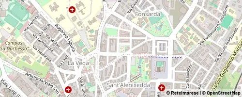 Mappa Cagliari