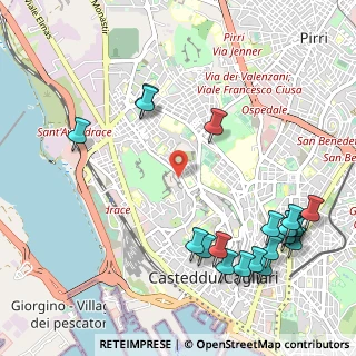 Mappa Università degli Studi di Cagliari - Facoltà di Ingegneria e Architettura, 09122 Cagliari CA, Italia (1.4725)