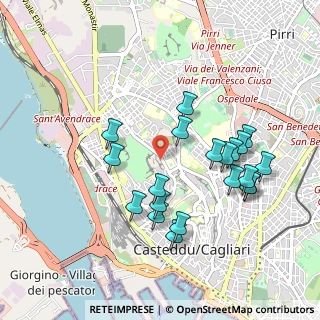 Mappa Università degli Studi di Cagliari - Facoltà di Ingegneria e Architettura, 09122 Cagliari CA, Italia (1.0305)
