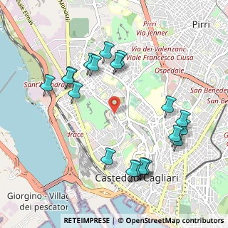 Mappa Università degli Studi di Cagliari - Facoltà di Ingegneria e Architettura, 09122 Cagliari CA, Italia (1.2305)
