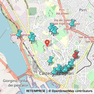 Mappa Università degli Studi di Cagliari - Facoltà di Ingegneria e Architettura, 09122 Cagliari CA, Italia (1.3235)